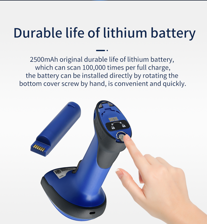 Winson ST10-71FA-BTU Ultra-Rugged Scanner Long Distance Imager Industrial Barcode Scanner Manufactures