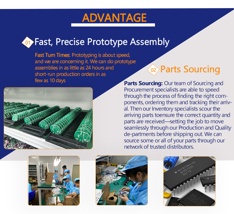 Electronics Circuit Board PCBA Service OEM PCB And PCBA Prototype Assembly