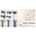 Standard brass door viewer for hotel door