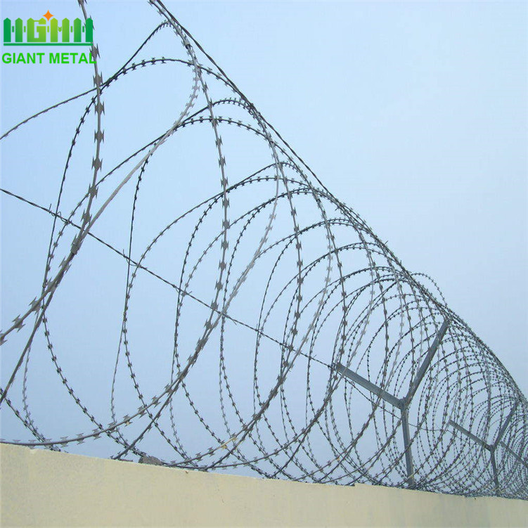 Cheap Concertina Razor Barbed Wire Weight Per Meter