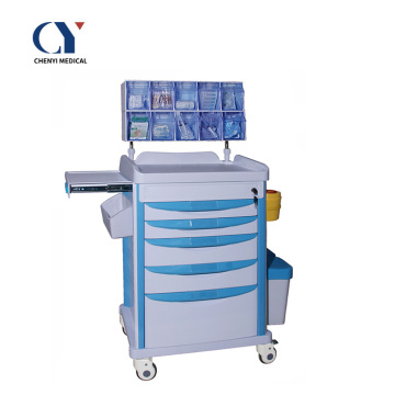 Medical Emergency trolley anesthesia trolley hospital use