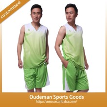 basketball jersey color green basketball jersey men sportswear only YN11-252
