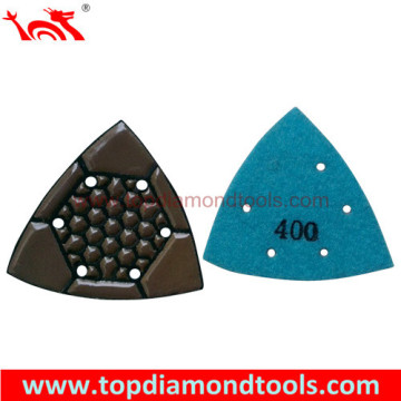 Triangular Dry Polishing Pads for Concrete Ege and Corner Polishing