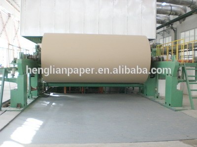 Kraft liner paper roll