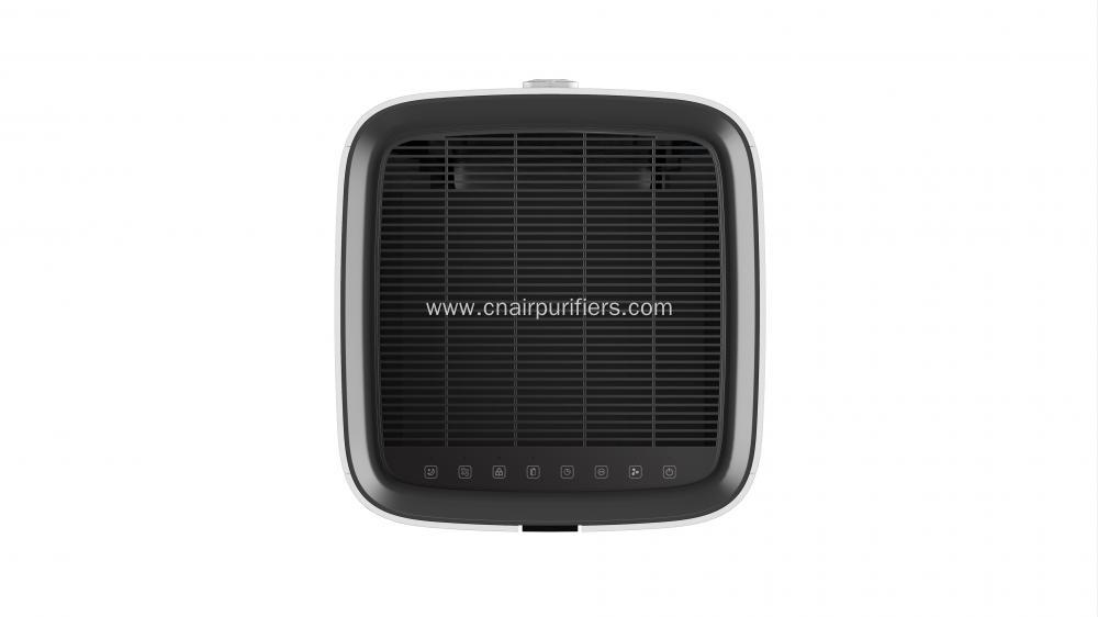 Air cleaner with humidification