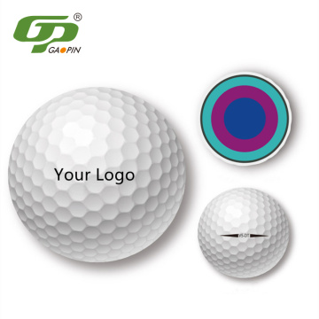 Пользовательский логотип пять частей уретанового гольфа турнира мячей