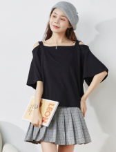 New product solid casual slim women sexy polo shirts