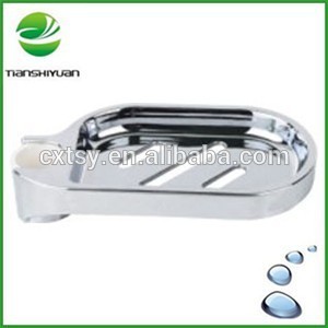 ABS chrome soap dish cheap soap dish drain soap dish for shower rail