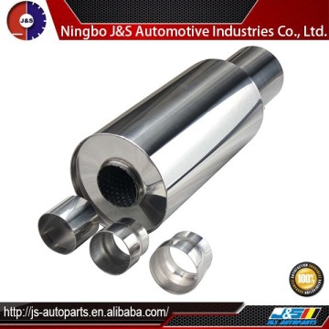 Inlet stainless steel exhaust resonator muffler exhaust muffler for truck