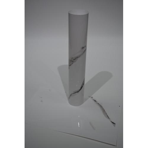 White Marbling Super Matte PETG Decorative Film