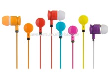 Colorful In-ear Earbud with Square Plastic Box