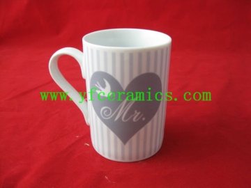 YF18368 11oz lover ceramic cup