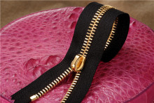 Premium Qulity Particle Assembly European Teeth Brass Zipper