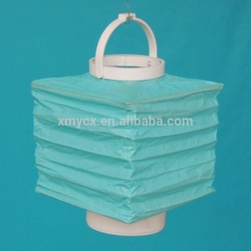 Handmade hanging decor rectangular paper lantern