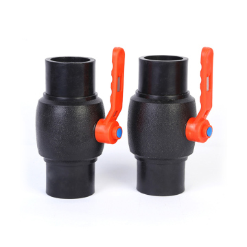 110mm Socket Fusion Steel Core HDPE Ball Valve