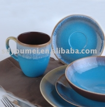 16/20pcs reactive dinnerware