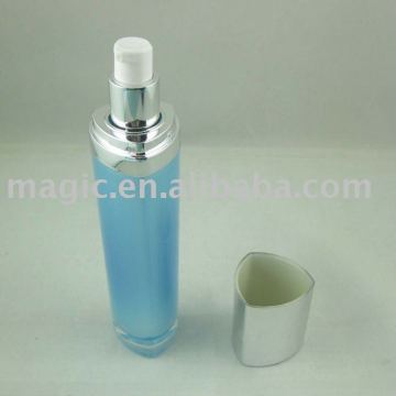 triangle shape clear cosmetic empty lotion bottles unique lotion bottles fancy lotion bottles