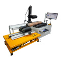 Dot Peen Rotary Marking Machine Split Lifting Bench for Oil Drilling Rods & Bits
