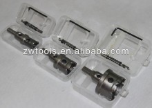 carbide drilling bit for stainless
