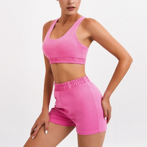 Damen Sport-BH-Set Shorts