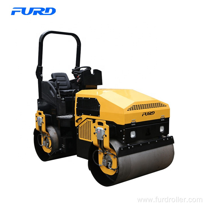 3 ton Ride-on Double Drum Vibratory Road Roller