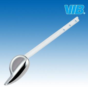 Cistern flush side lever with brass rod optional