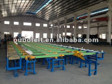 Aluminum extrusion handling table