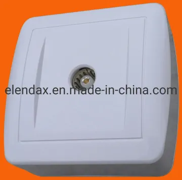 European Standard Surface Mounted TV Antenna Socket (S8008)