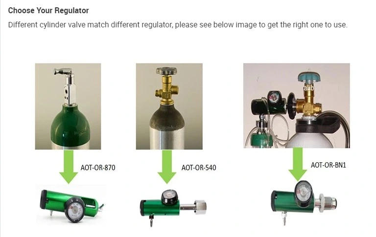 Oxygen Pressure Regulator för den europeiska marknaden