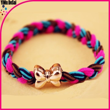 Women Colorful Hairbands Ponytail Holder Hair Elastics Hairband