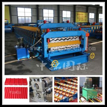 metal double layer roll forming machine ,roof metal roll forming machinery