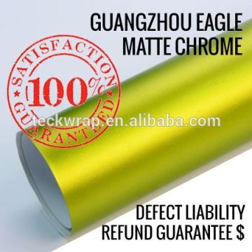 Brand New Matte Chrome Red/ Blue Vinyl Film Chrome Mirror Car Wrap Film