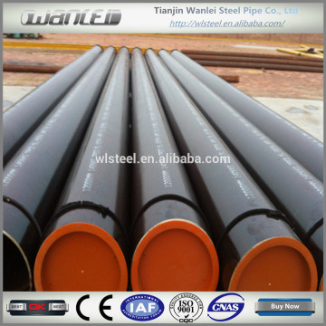 PVC coated seamless steel pipe