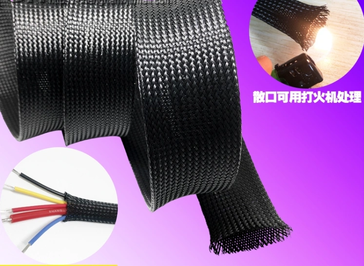 Speaker Cable Braided Sleeve For Wire Harness China Manufacturer