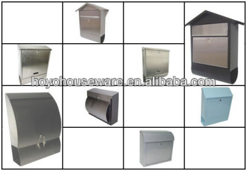 free standing design metal mailboxes