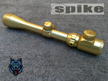 SPIKE Golden rifle scope/illuminated riflescopes hunting/riflescope