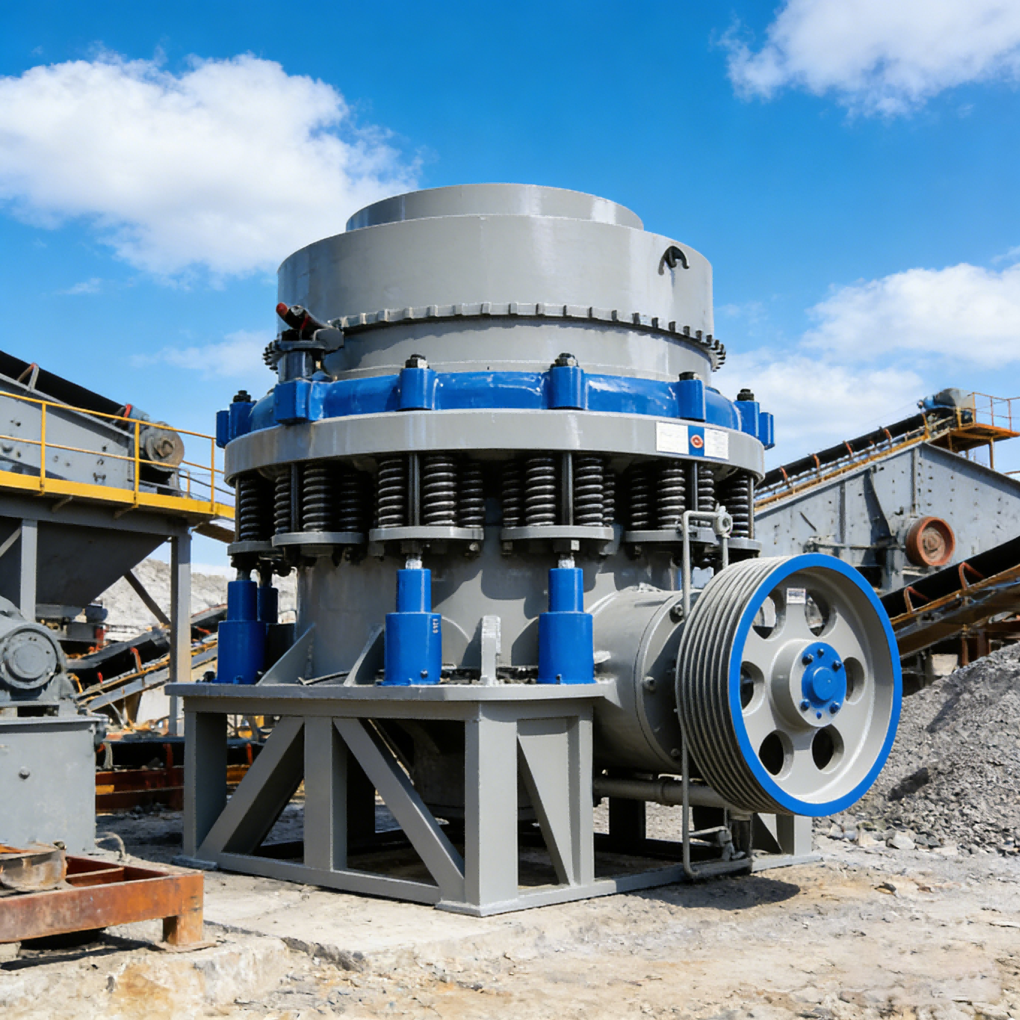 Penghancur Kerucut Granit Granite Cone Crusher
