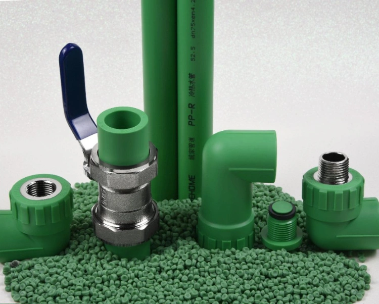 Hot Sale 110mm Pn20 PPR Green Pipe for Water