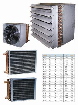 Copper Tube Fin Type Evaporator Coil