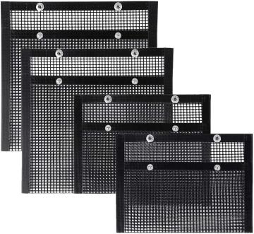 Non-stick reusable BBQ mesh bag baking grilling bag