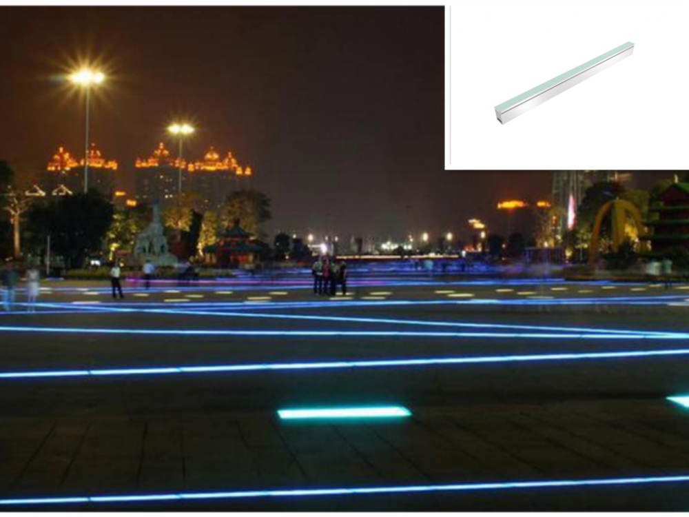 Compression-resistant parking lot LED underground light