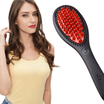 Hair Brush And Straightener