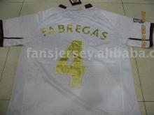 #4 FABREGAS  ARSENAL AWAY 07/08 JERSEY( NO.1 SUPPLIER OF SOCCER JERSEYS)