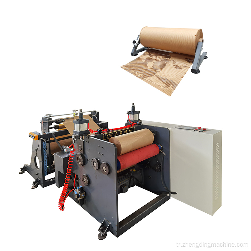 Petek Kraft Kağıt Yeniden Sarma Makinesi