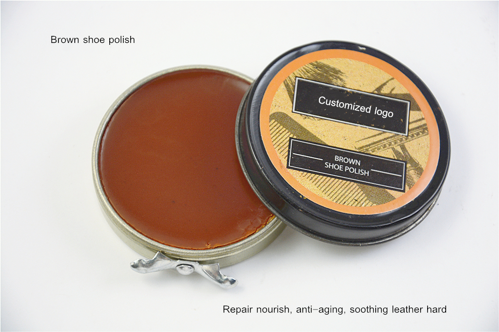 Чистка Польский Коричневый Shoe Polish Brown
