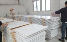 Matt (1000grit Without Wax) Emerald Green Polyester Solid Surface Kitchen Sheet