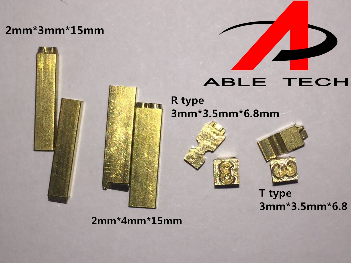 Date Digit Brass Printing Character for Date Coding Machine