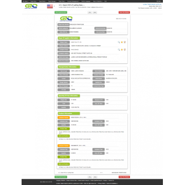 Data perdagangan AS mengenai beras