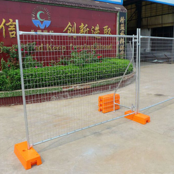 temporary fence base
