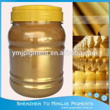 Glitter Gold Pearl Pigment, Crystal Golden Luster Pearl Pigment
